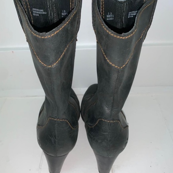 Born Black Boots Women’s Size 8 - Picture 2 of 5